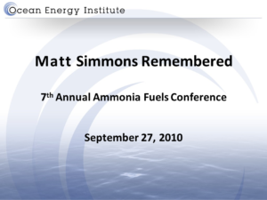 Matt Simmons Memorial