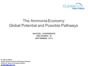 Ammonia Economy – The Global Potential