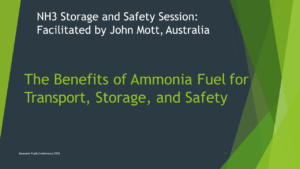The Benefits of Ammonia Fuel for Transport, Storage, and Safety