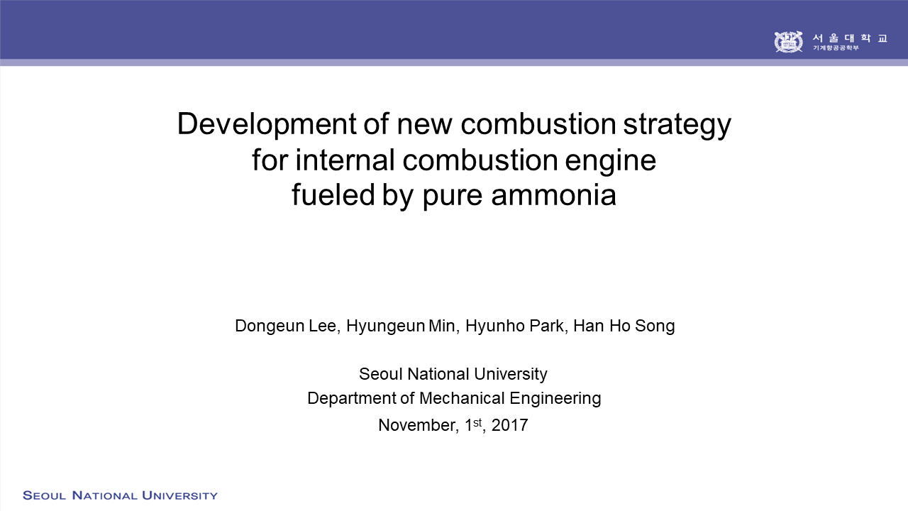 Development of New Combustion Strategy for Internal Combustion Engine Fueled By Pure Ammonia