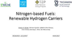 Nitrogen-Based Fuels: Renewable Hydrogen Carriers