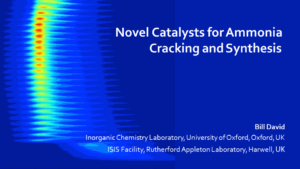 Novel Catalysts for Ammonia Cracking and Synthesis
