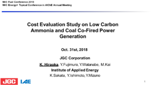 Cost Evaluation Study on CO2-Free Ammonia and Coal Co-Fired Power Generation Integrated with Cost of CCS