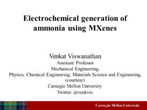Identifying the Prospects of Electrochemical Ammonia Synthesis on Mxenes Using First Principles Calculations