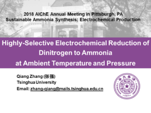 Highly-Selective Electrochemical Reduction of Dinitrogen to Ammonia at Ambient Temperature and Pressure