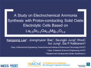 A Study on Electrochemical Ammonia Synthesis with Proton-Conducting Solid Oxide Electrolytic Cells