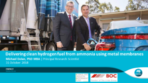 Ammonia-to-Hydrogen System for FCEV Refuelling