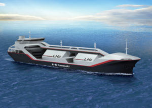 Kawasaki Moving Ahead with LH2 Tanker Project