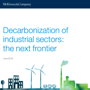 McKinsey report on industrial decarbonization examines pathways to green ammonia