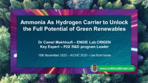 Ammonia As Hydrogen Carrier to Unlock the Full Potential of Green Renewables