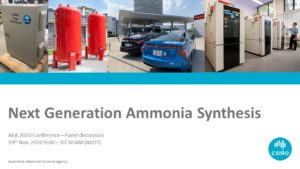 Introduction to Next-generation Ammonia Synthesis Panel
