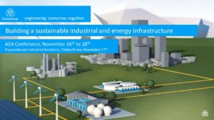 Building a sustainable industrial and energy infrastructure
