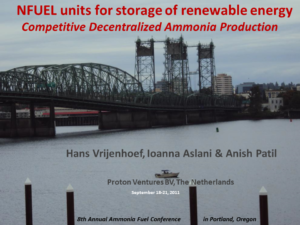 Proton’s Wind Energy Liquefaction Unit: NFUEL Units for Storage of Renewable Energy