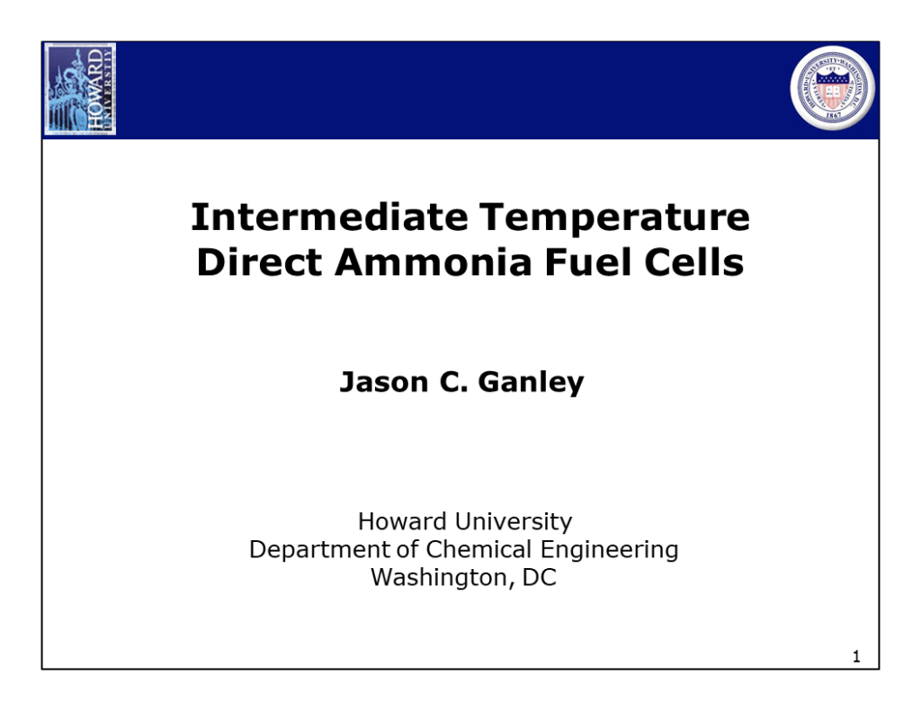 Direct Ammonia Fuel Cell — Recent Results and State of the Art