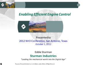 Enabling Efficient Engine Control