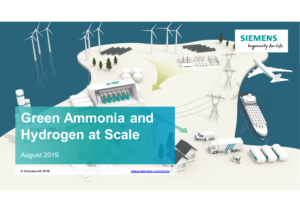 Manufacturing ammonia from renewable energy – demonstrator and scale-up potential