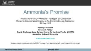 Ammonia certification to support decarbonisation and international trade - challenges and opportunities