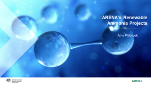 ARENA's Investments in Renewable Hydrogen and Ammonia