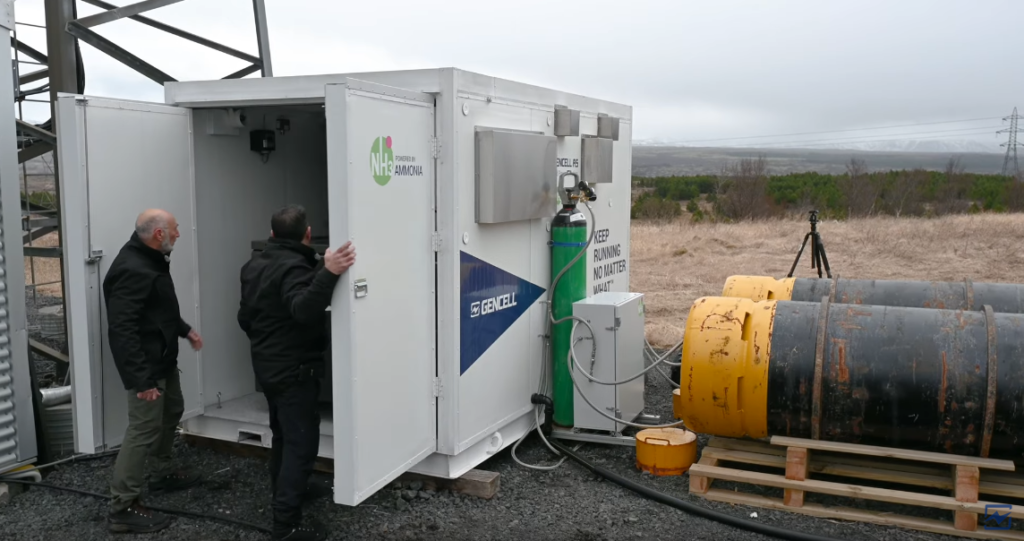 Video from Gencell's A5 field trial near Reykjavik, Iceland.