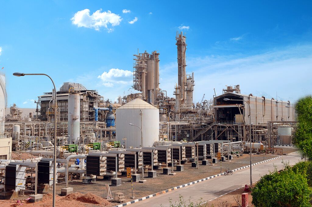 The Fertil ammonia plant in Al Ruwais, Abu Dhabi.
