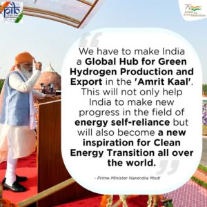 India launches its National Hydrogen Mission