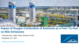 Impact of ammonia as a fuel / co-fuel on NOx emissions