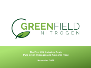 The First Industrial Scale Pure Green Hydrogen and Ammonia Plant