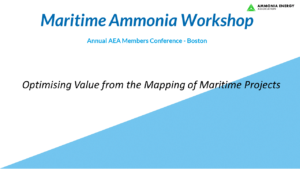 Maritime Ammonia Workshop - Maritime Projects Mapping