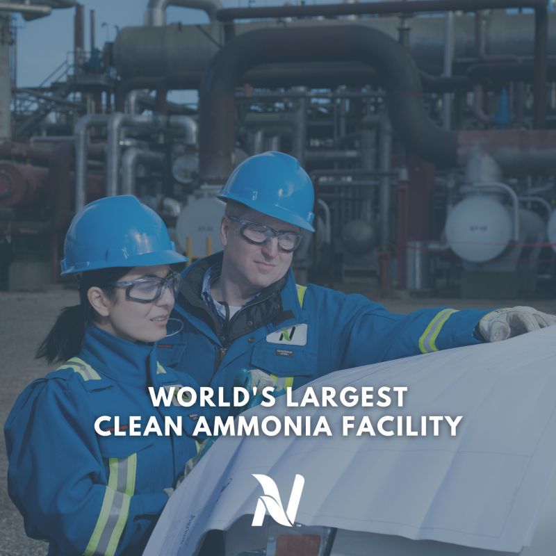 Click to learn more about Nutrien’s Geismar announcement, billed as the “world’s largest clean ammonia facility”. Source: Nutrien.