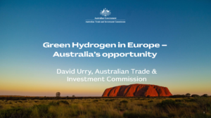 Green ammonia for Europe, Australian opportunity