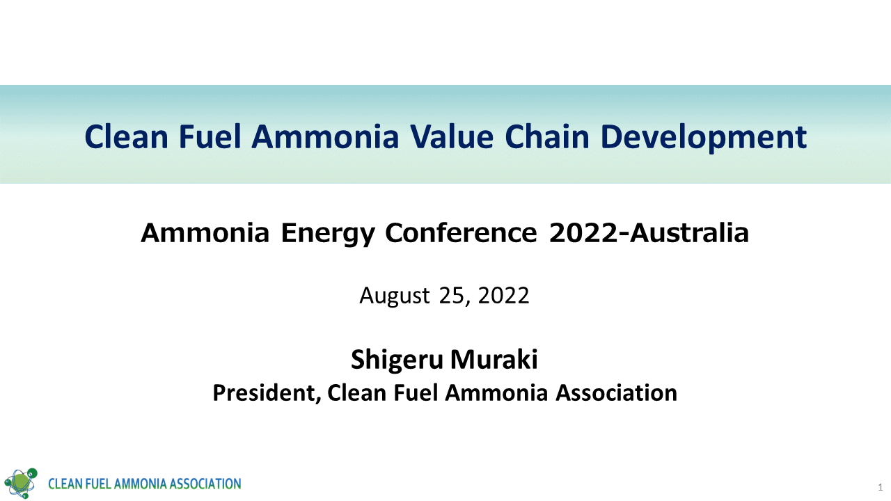 Clean Fuel Ammonia Value Chain Development