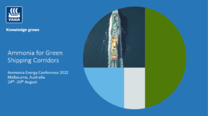 Ammonia for Green Shipping Corridors
