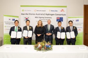 Building a renewable ammonia supply chain between Australia and Korea
