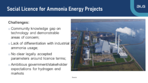 The social license to operate low and zero-carbon ammonia energy projects