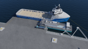 Amon Maritime unveils ammonia-powered, offshore platform supply vessel