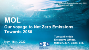 MOL: our voyage to net-zero emissions towards 2050