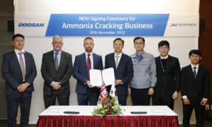 Ammonia cracking to enable hydrogen-fueled power generation in South Korea