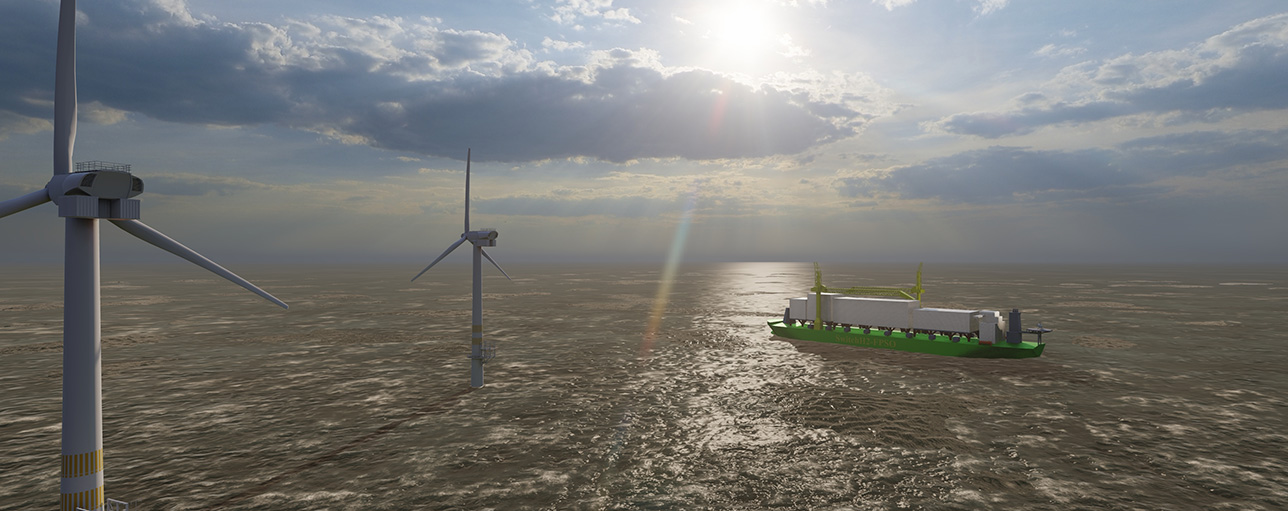 New vessel concepts for offshore production, storage & transport of ammonia