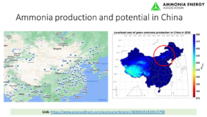 China: scaling-up “flexible” ammonia production powered by renewable energy
