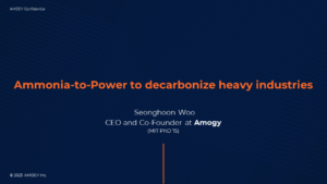 Ammonia-to-Power to decarbonize heavy industries