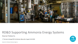 RD&D Supporting Ammonia Energy Systems