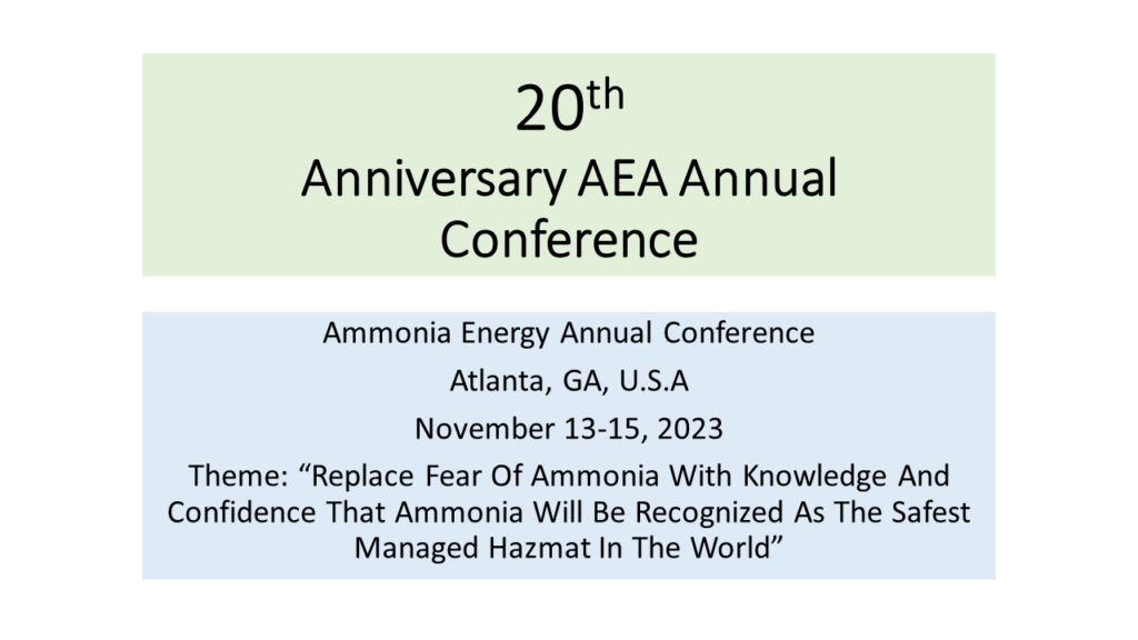 Ammonia Fuels - Safety and Emergency Management Training Plan