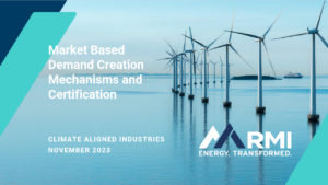 Market Based Demand Creation Mechanisms and Certification
