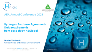 Hydrogen Purchase Agreements: Data requirements from case study H2Global
