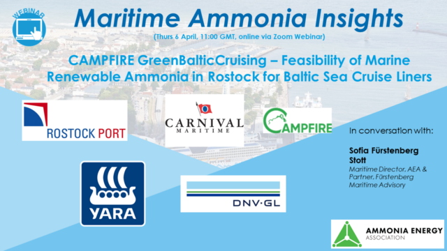 The feasibility of renewable ammonia fuel for Baltic Sea Cruise Liners