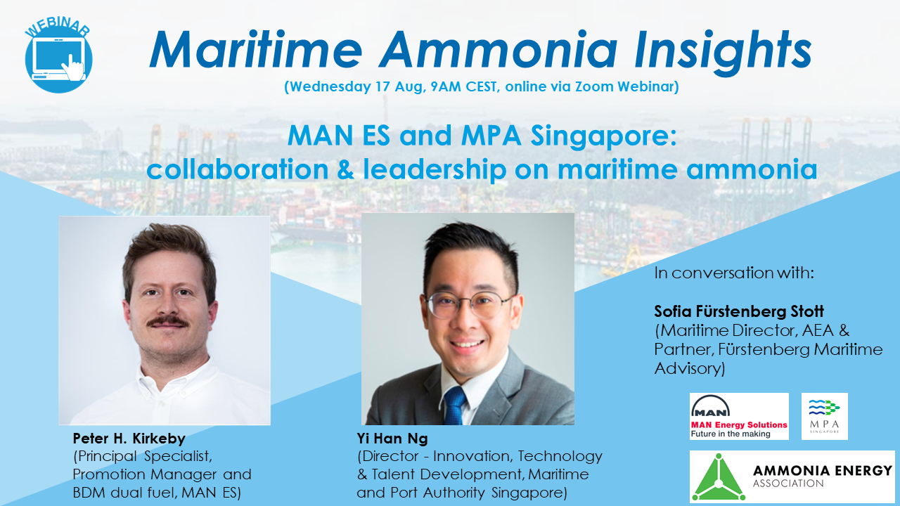 Maritime ammonia in Singapore