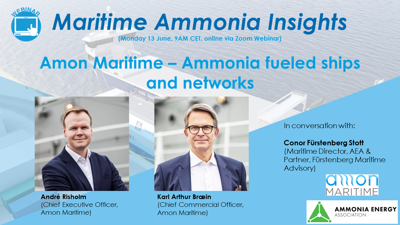 Amon Maritime: Ammonia-powered shipping in Norway