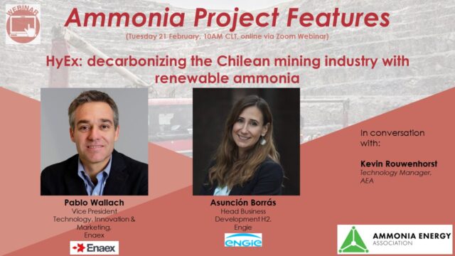 HyEx: decarbonizing the Chilean mining industry with renewable ammonia