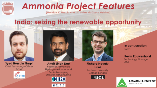 India: seizing the renewable ammonia opportunity
