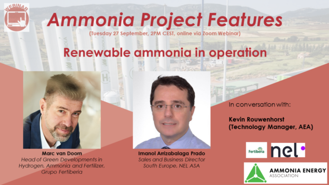 Renewable ammonia in operation: Puertollano, Spain